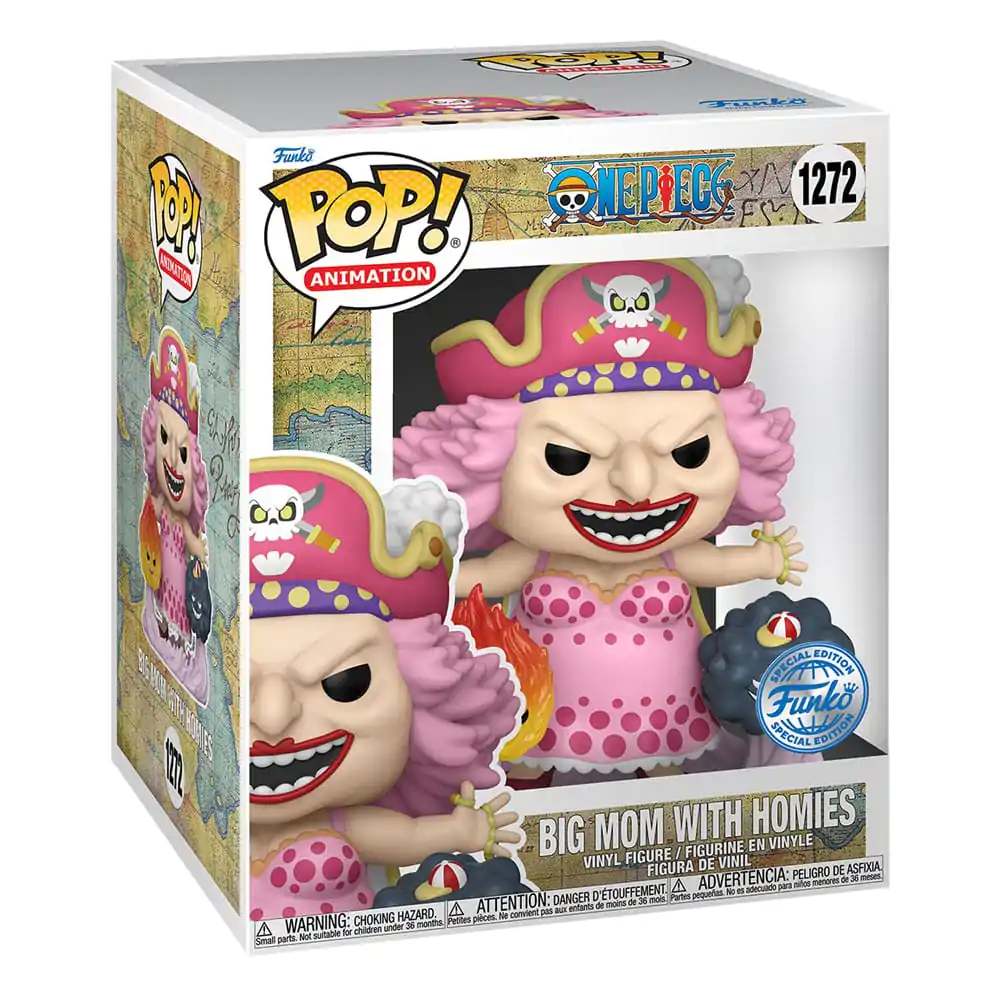 One Piece Super Sized POP! Animation Vinil Figurica Big Mom w/Homies 15 cm fotografija izdelka