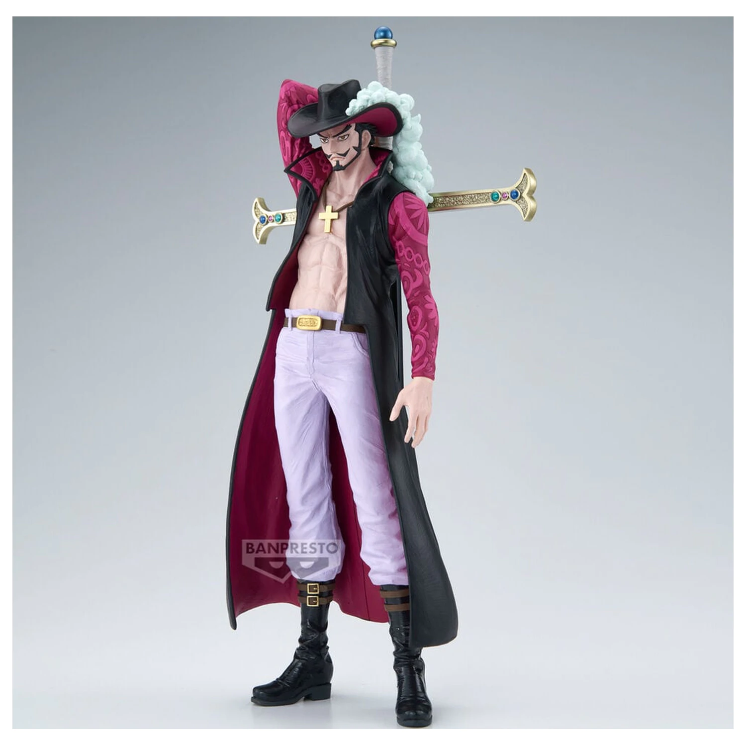 One Piece The Anime Dracule Mihawk figura 34 cm fotografija izdelka