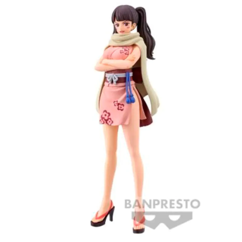 One Piece The Grandline Series Wanokuni Yukata Shinobu Kocho figura 16 cm fotografija izdelka