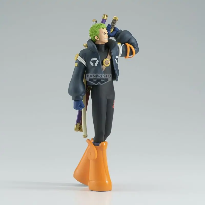 One Piece The Shukko Roronoa Zoro Egghead figura 17 cm fotografija izdelka