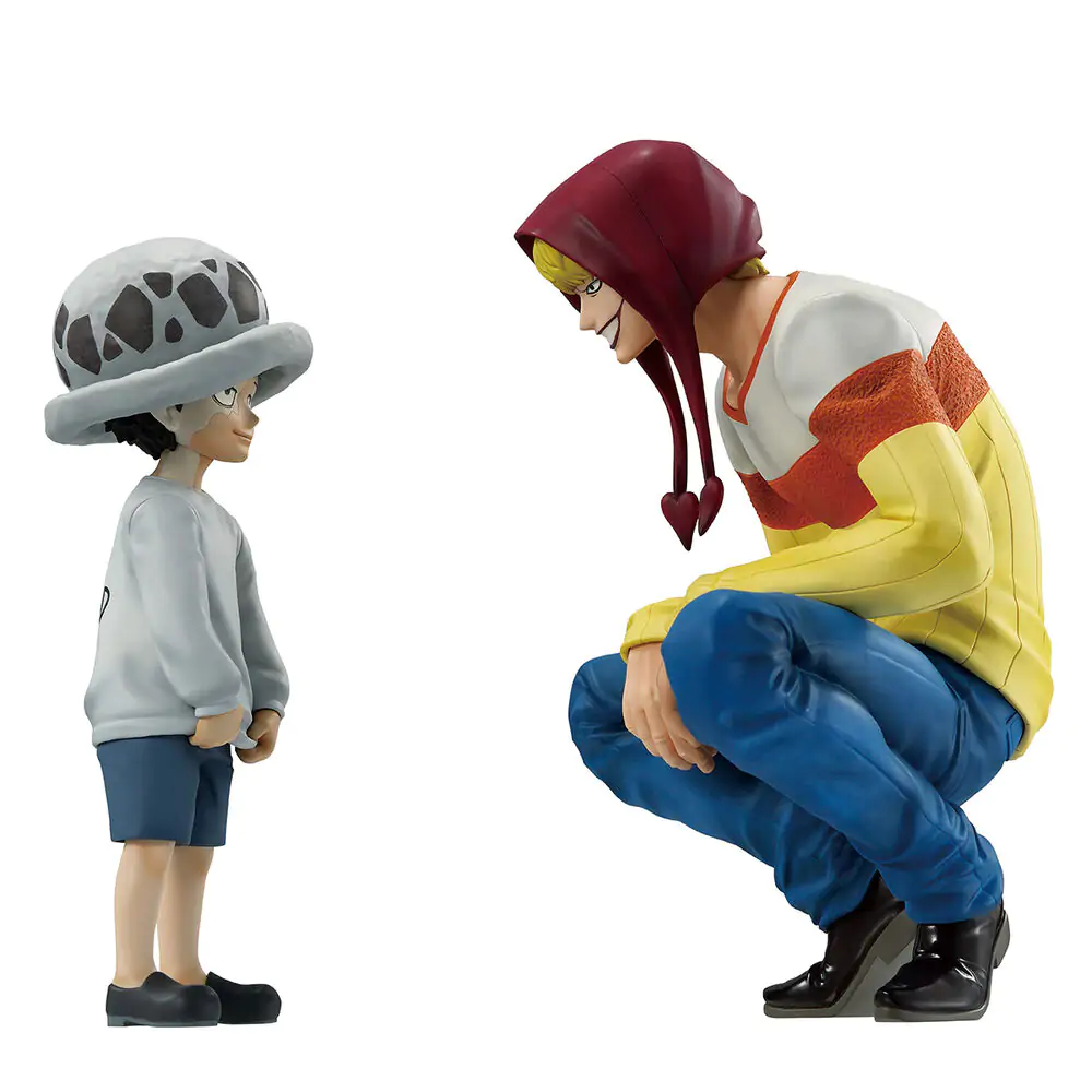 One Piece The Unbreakable Law Trafalgar Law & Corazon Ichibansho figure 11 cm fotografija izdelka