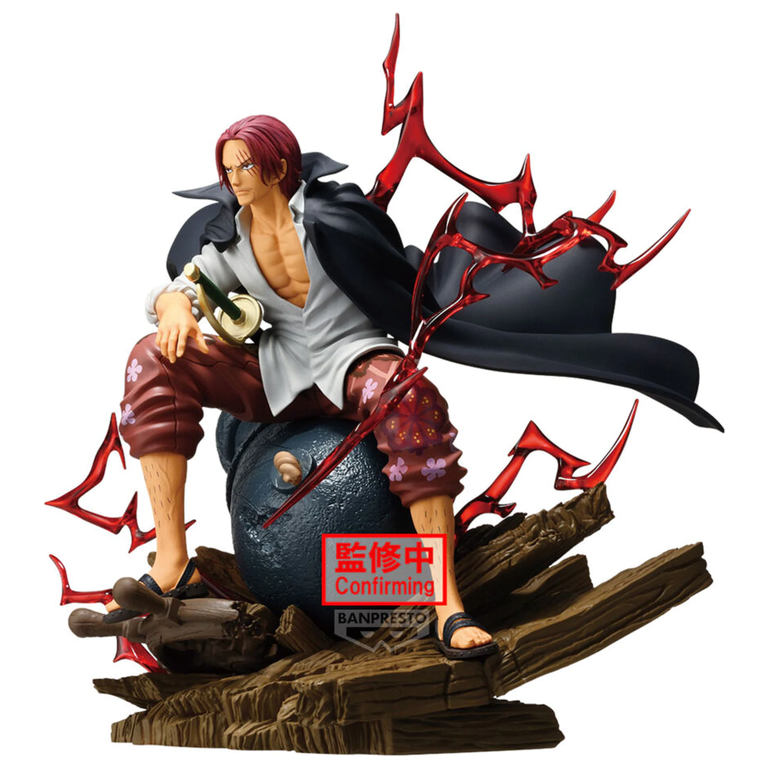 One Piece Theorama Soul Shanks figura 24cm fotografija izdelka