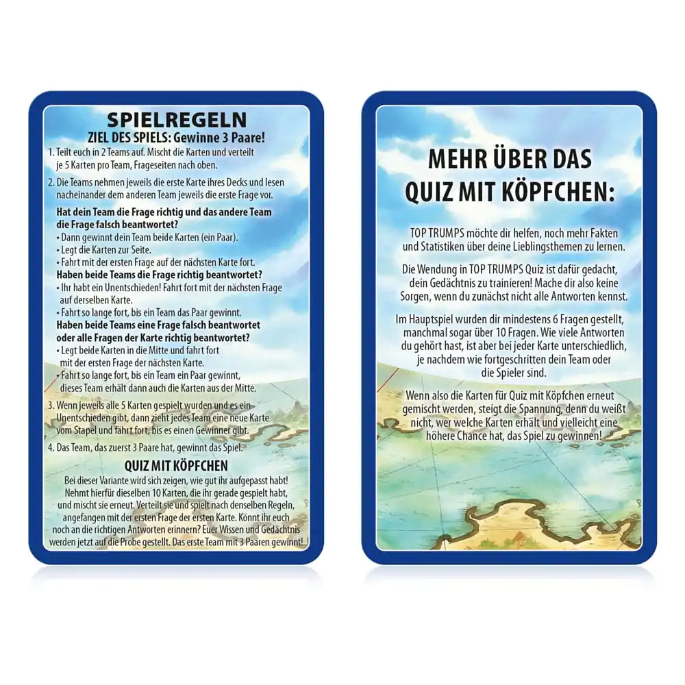 One Piece Card Game Top Trumps Kviz *Nemška različica* fotografija izdelka