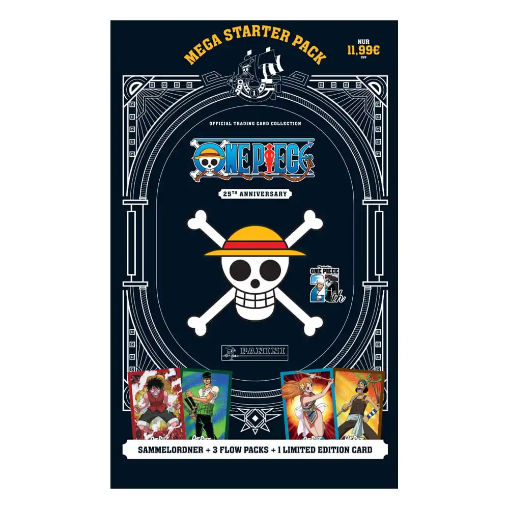 One Piece Trading Cards Starter Pack 25th Anniversary *German Version* - začetni paket kart fotografija izdelka