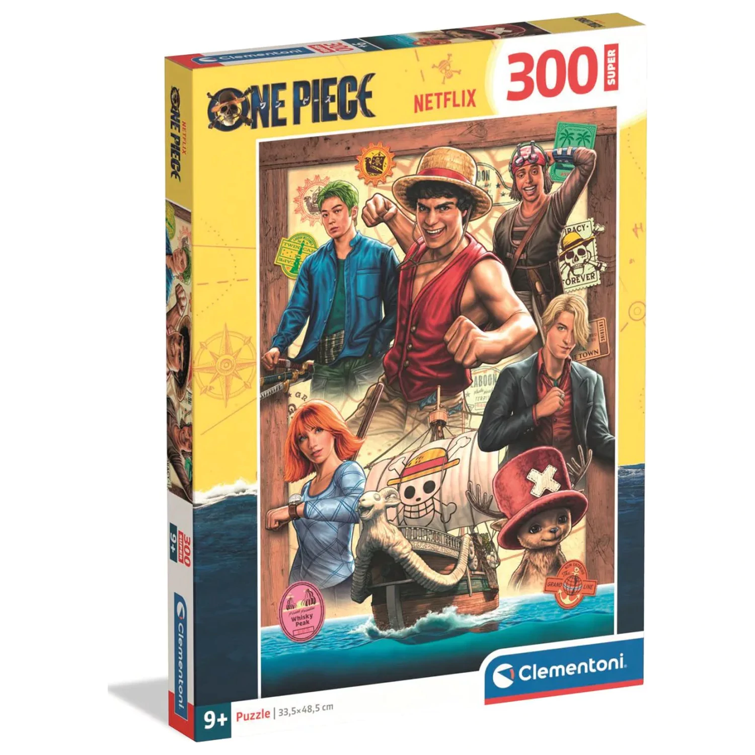 One Piece Treasure Hunt sestavljanka, 300 kosov fotografija izdelka