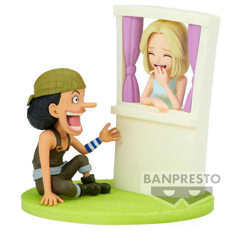 One Piece Usopp & Kaya Log Stories figura 7 cm fotografija izdelka