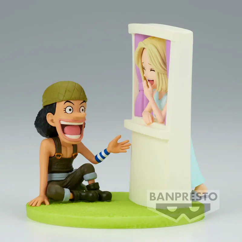 One Piece Usopp & Kaya Log Stories figura 7 cm fotografija izdelka