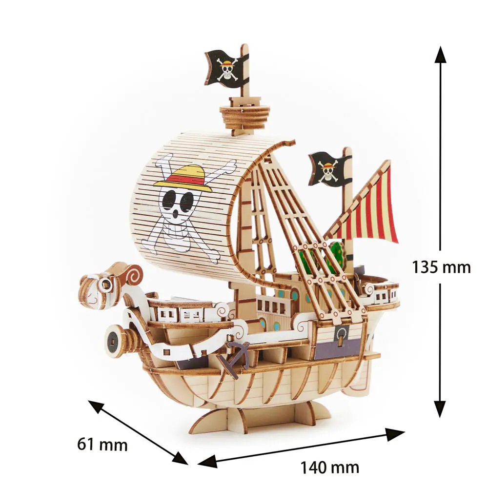 One Piece Wa-Gu-Mi Going Merry komplet za sestavljanje 88 kosov fotografija izdelka