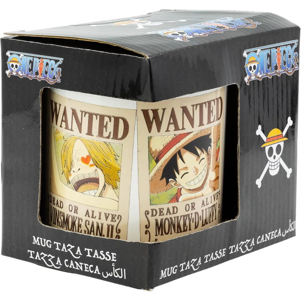 One Piece Wanted Skodelica fotografija izdelka