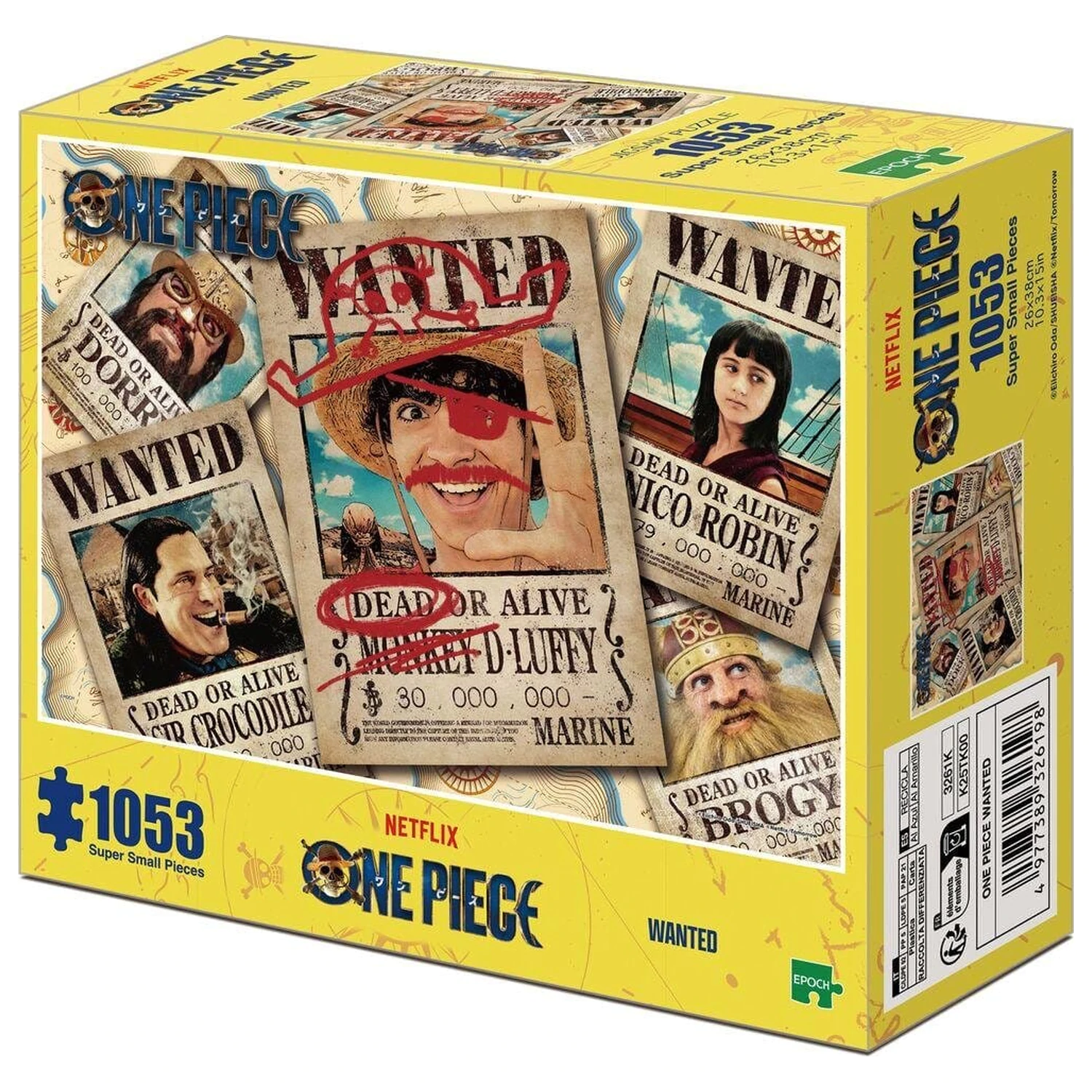 One Piece 1000-delna sestavljanka Wanted fotografija izdelka