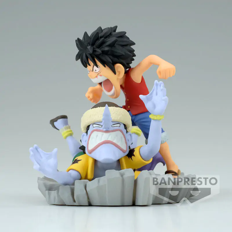 One Piece WCF Log Stories Luffy vs Arlong figurica 7 cm fotografija izdelka