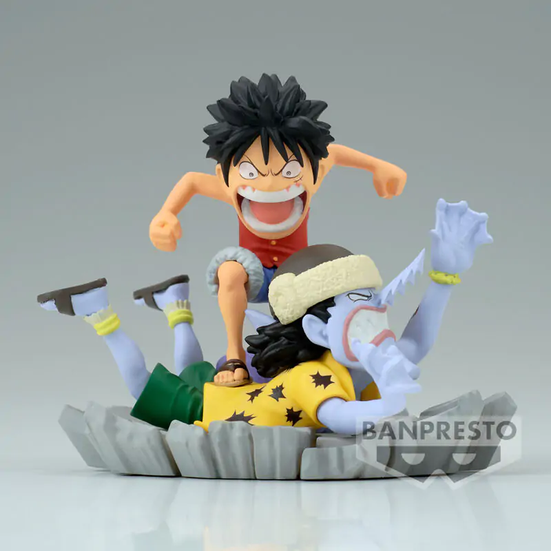 One Piece WCF Log Stories Luffy vs Arlong figurica 7 cm fotografija izdelka