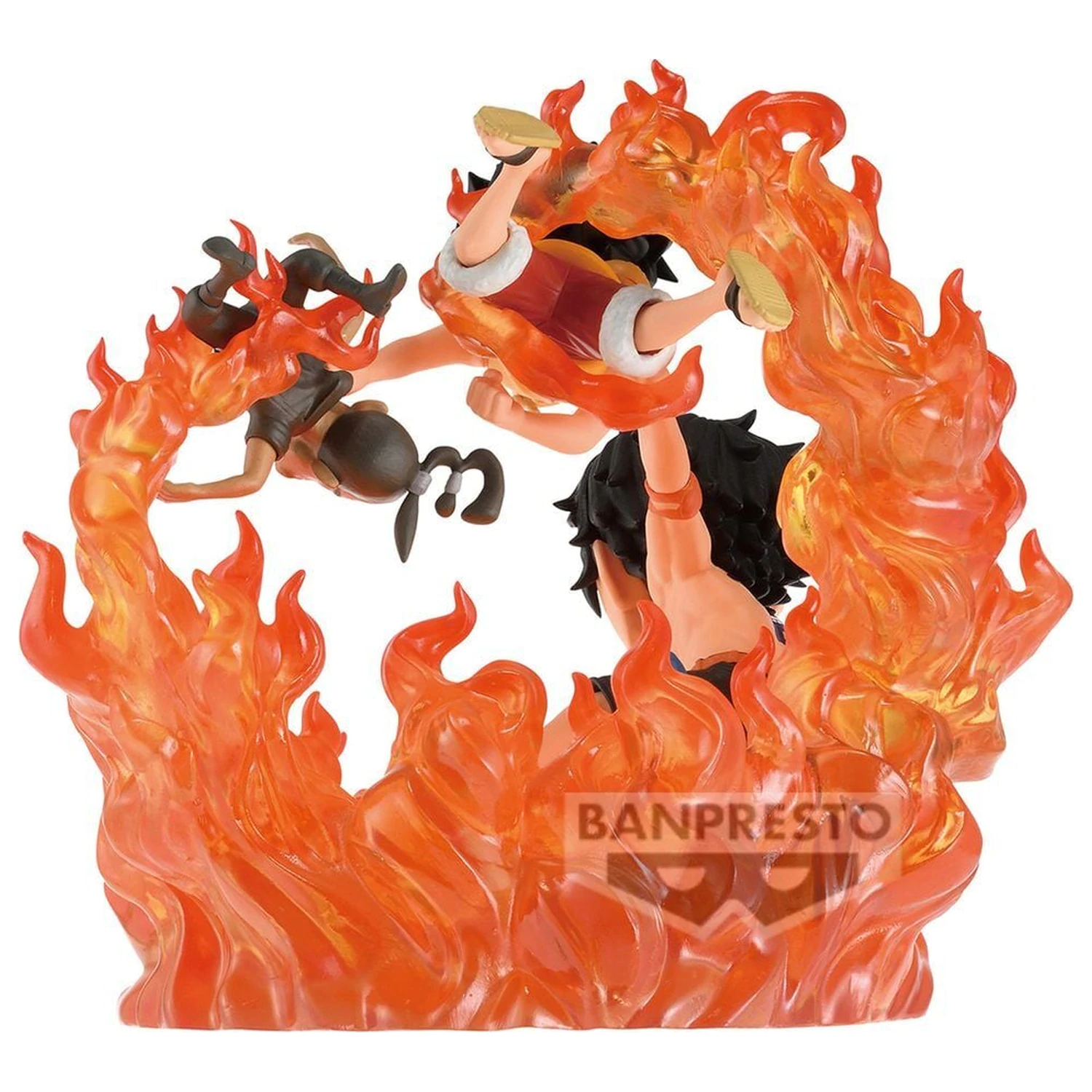 One Piece WCF Log Stories Marineford Portgas D Ace & Monkey D Luffy figura 10 cm fotografija izdelka