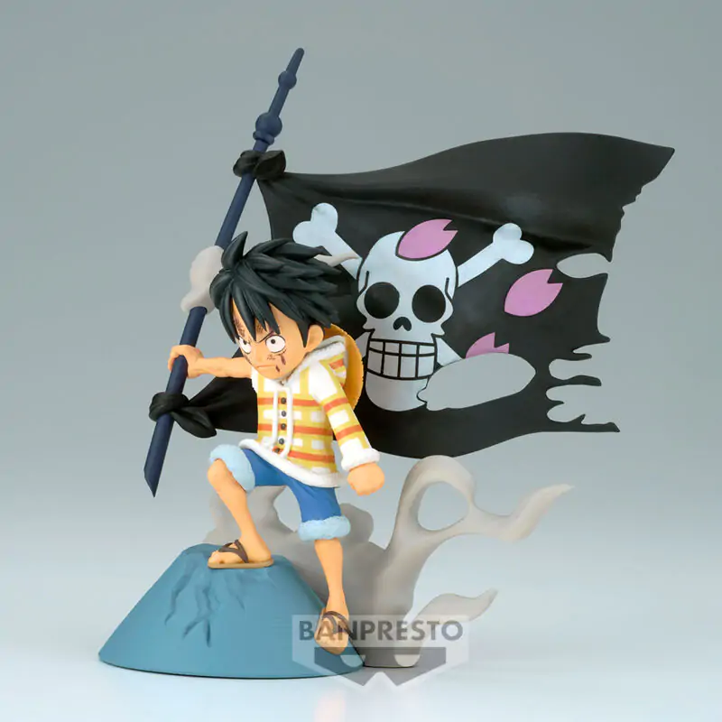 One Piece WCF Log Stories Monkey D Luffy figura 8 cm fotografija izdelka