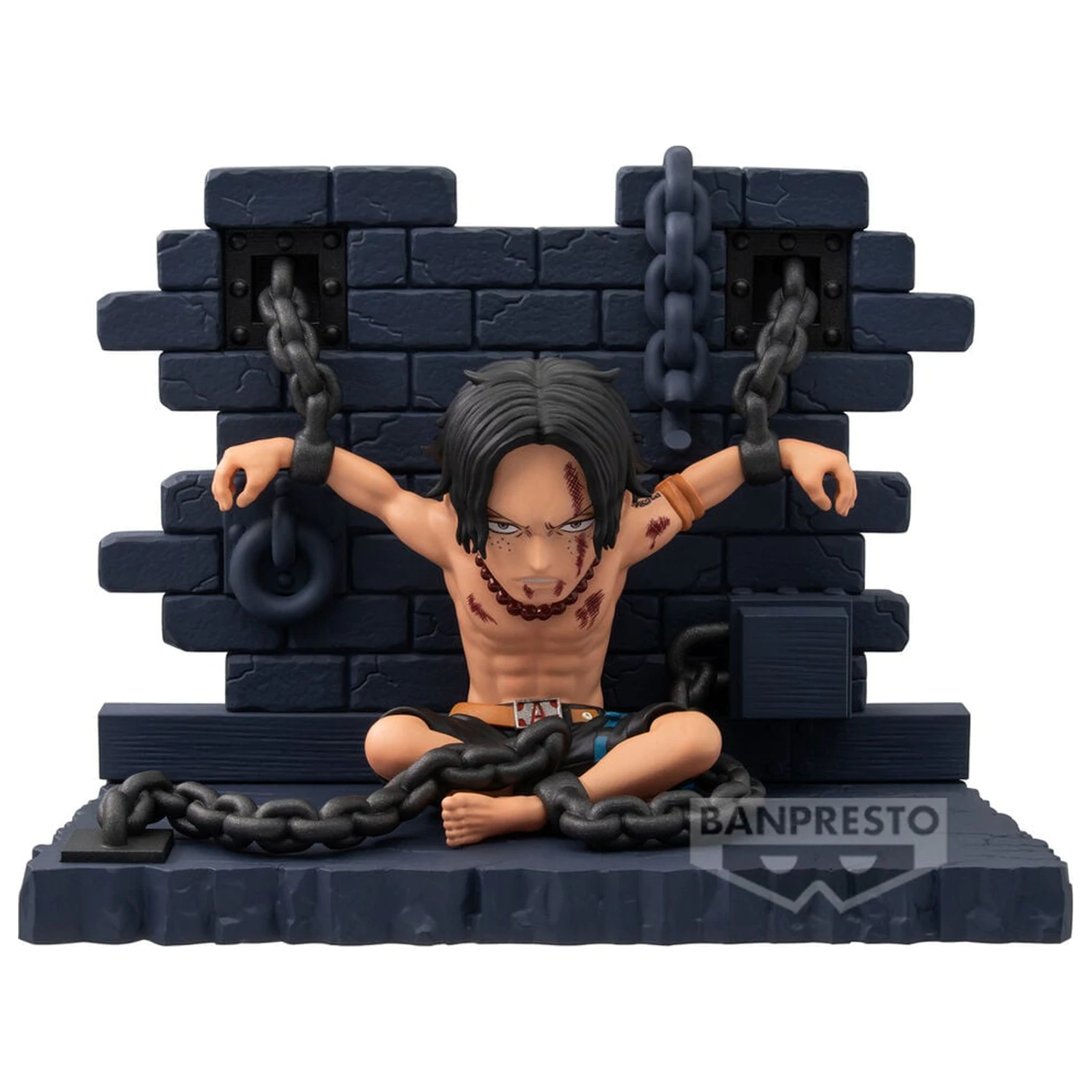 One Piece WCF Log Stories Portgas D Ace Impeldown figura 8 cm fotografija izdelka