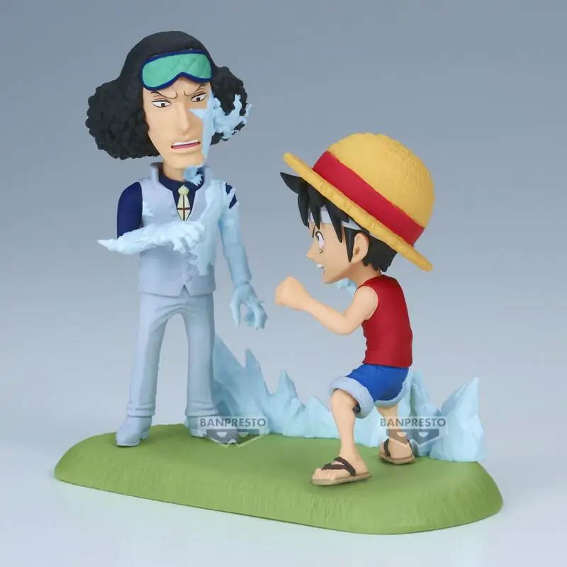 One Piece World Collectable Figura Log Stories Monkey D. Luffy vs Kuzan 9 cm fotografija izdelka