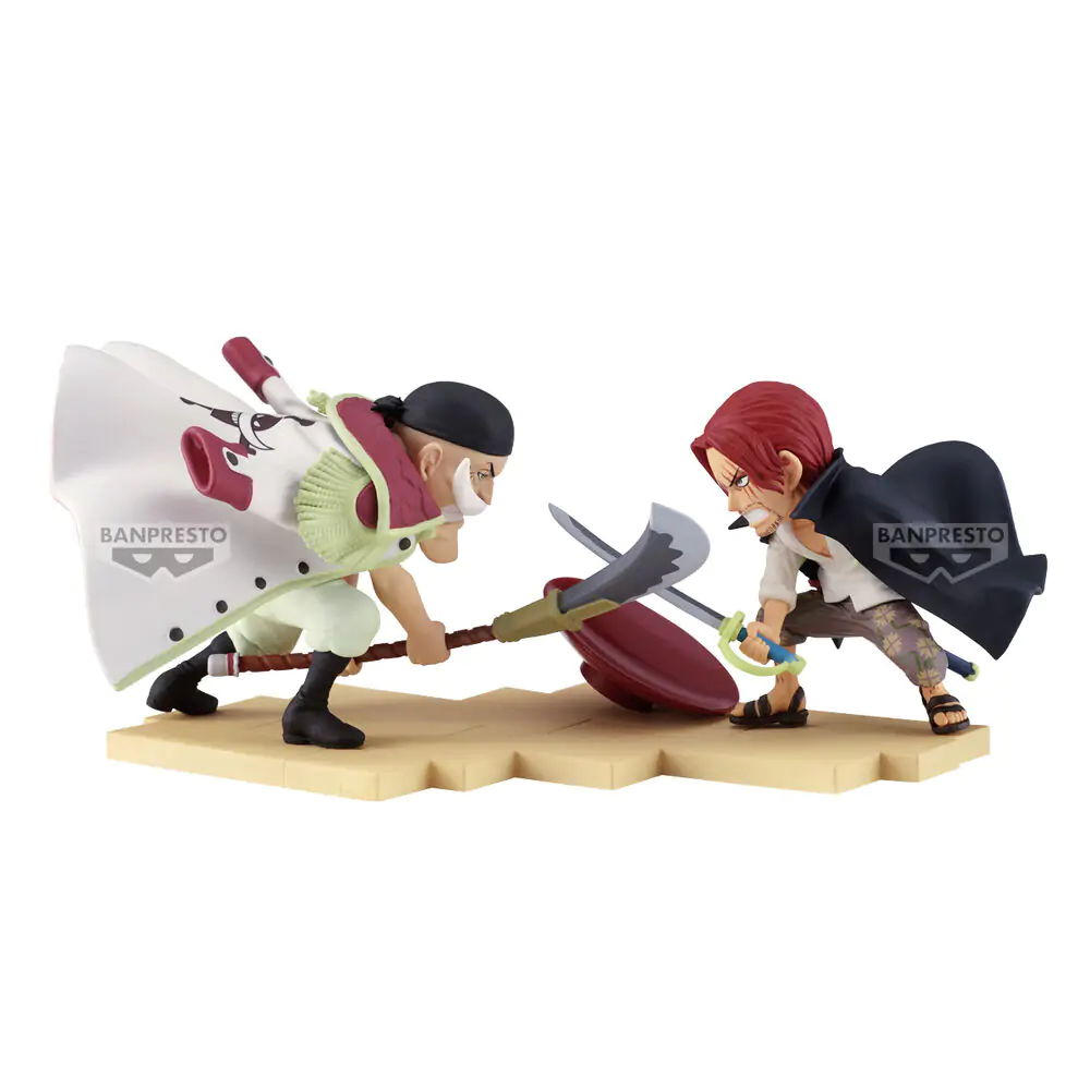 One Piece World Collectable Log Stories Edward Newgate vs. Shanks figura 13 cm fotografija izdelka