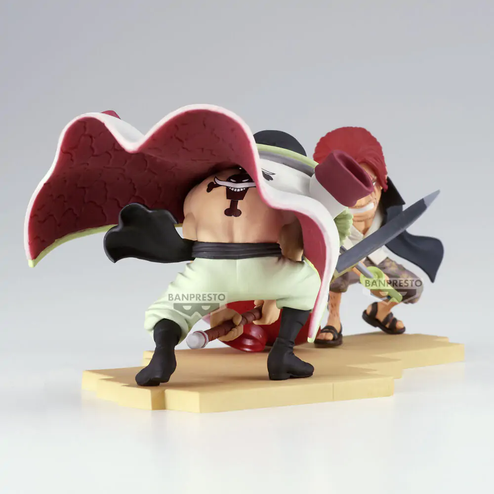 One Piece World Collectable Log Stories Edward Newgate vs. Shanks figura 13 cm fotografija izdelka