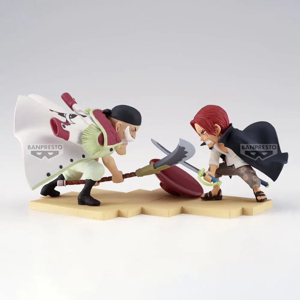 One Piece World Collectable Log Stories Edward Newgate vs. Shanks figura 13 cm fotografija izdelka