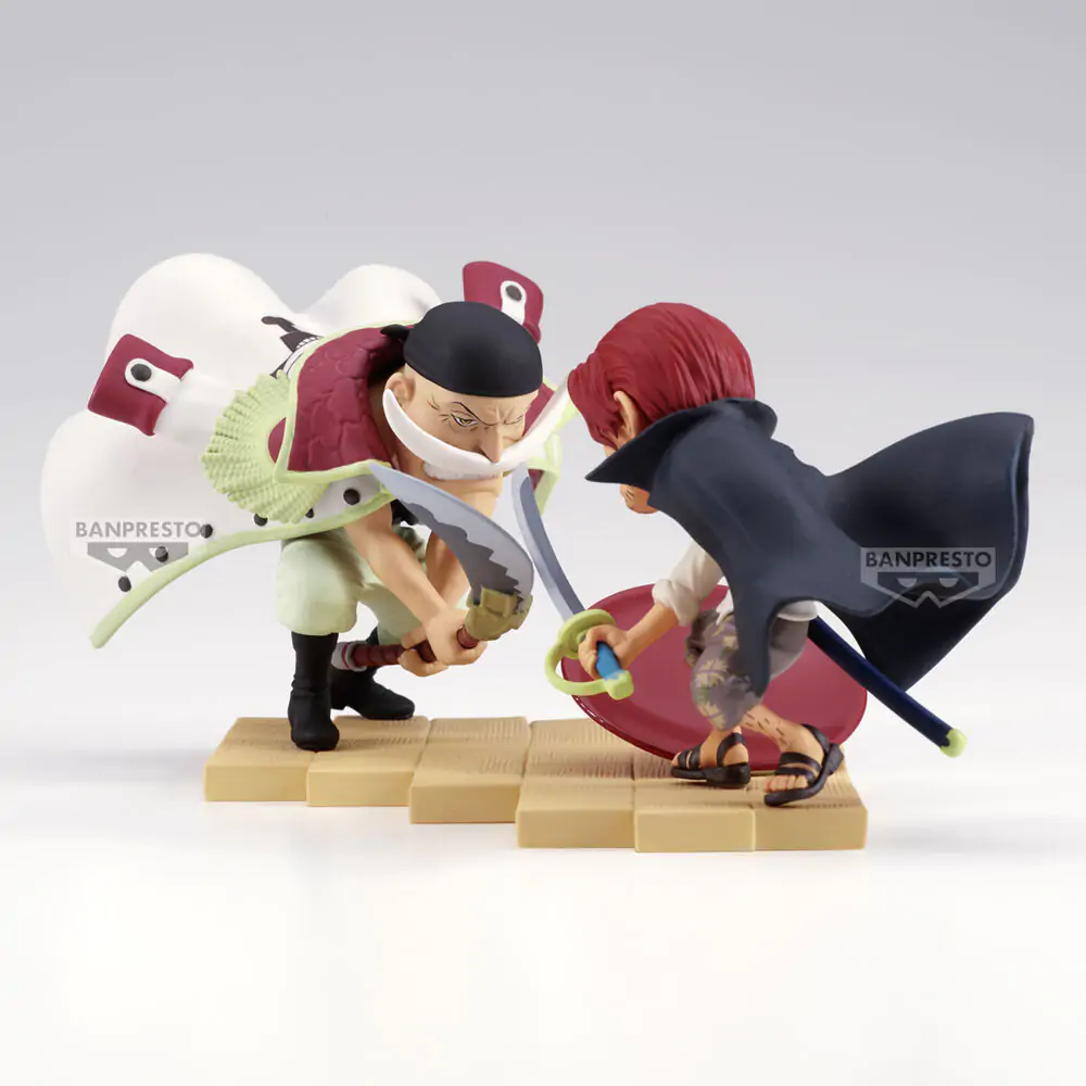 One Piece World Collectable Log Stories Edward Newgate vs. Shanks figura 13 cm fotografija izdelka