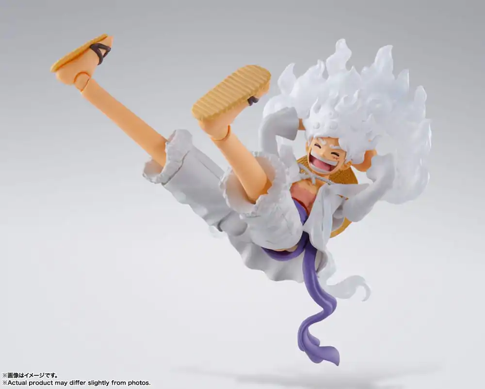 One Piece Z S.H. Figuarts akcijska figura Monkey D. Luffy Gear 5 15 cm fotografija izdelka