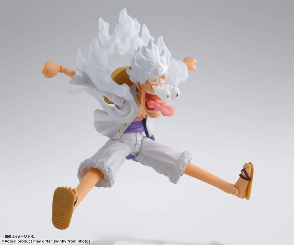 One Piece Z S.H. Figuarts akcijska figura Monkey D. Luffy Gear 5 15 cm fotografija izdelka