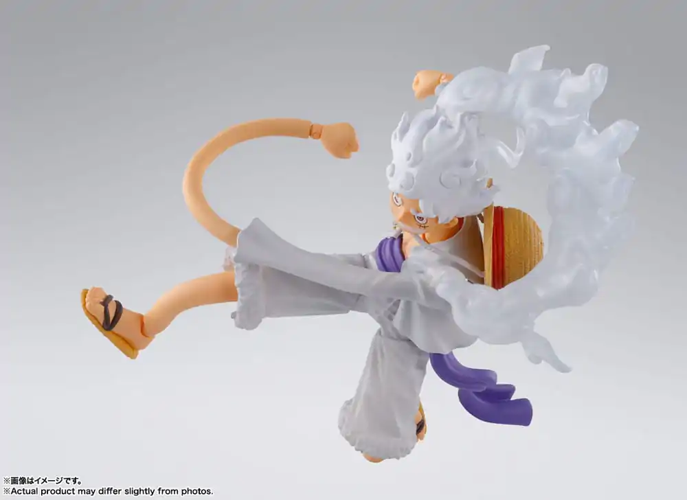 One Piece Z S.H. Figuarts akcijska figura Monkey D. Luffy Gear 5 15 cm fotografija izdelka