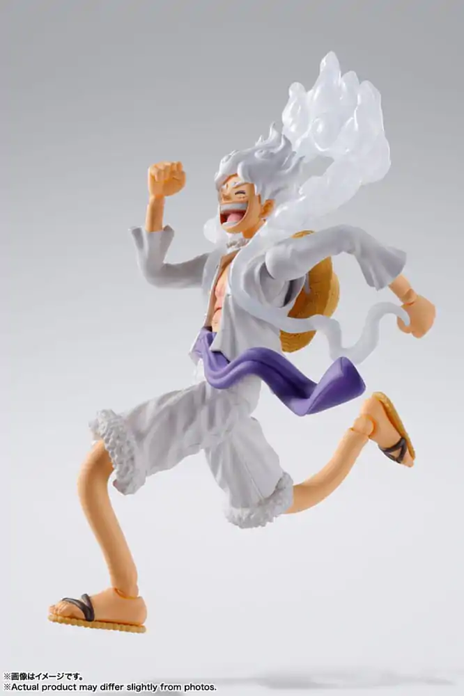 One Piece Z S.H. Figuarts akcijska figura Monkey D. Luffy Gear 5 15 cm fotografija izdelka