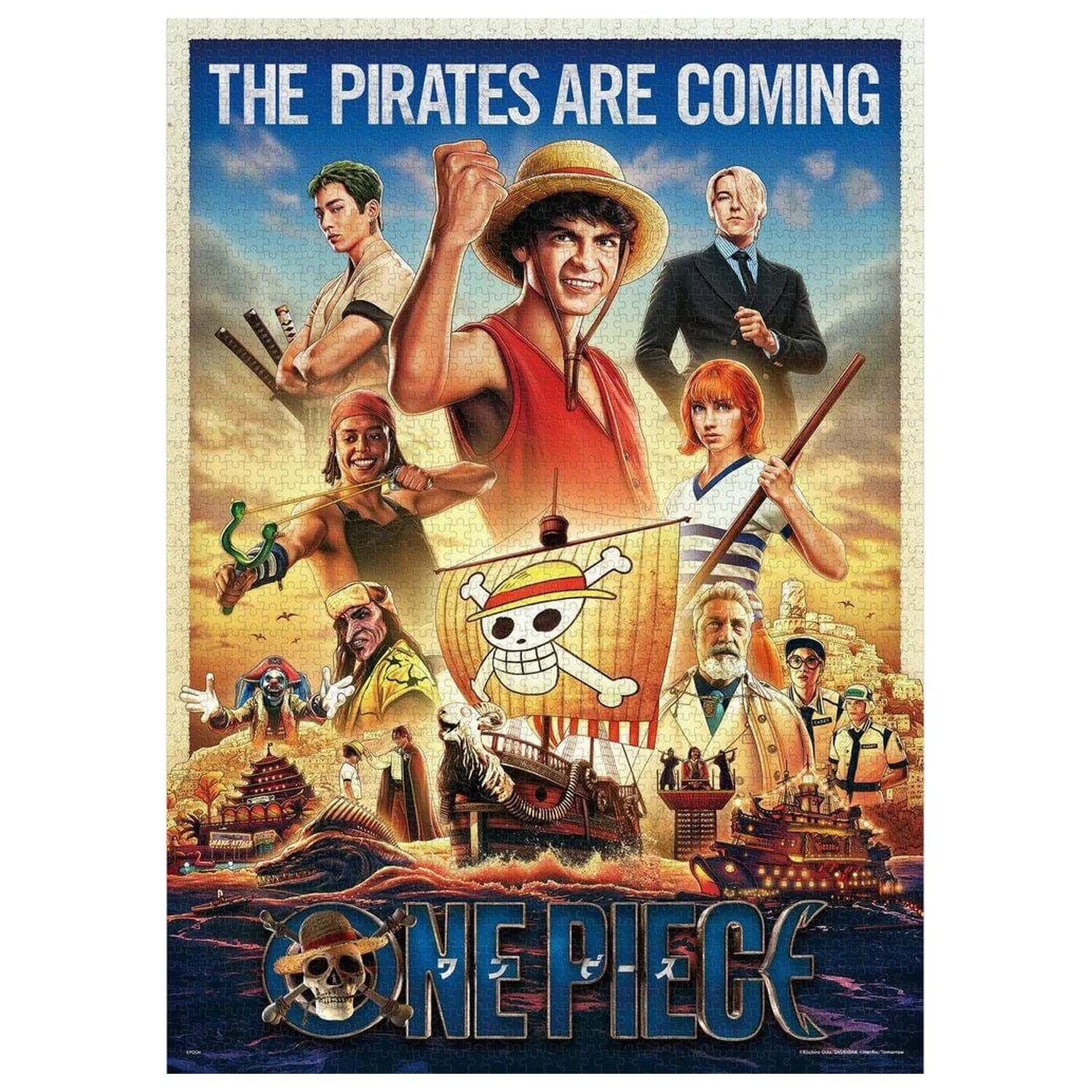 One Piece sestavljanka 2000 kosov The Pirates Are Coming fotografija izdelka