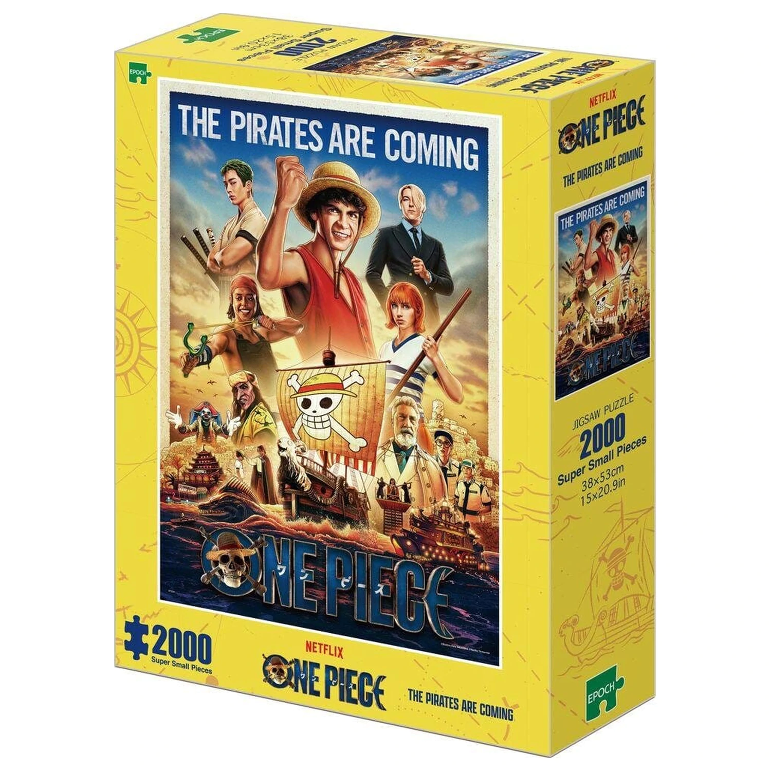 One Piece sestavljanka 2000 kosov The Pirates Are Coming fotografija izdelka