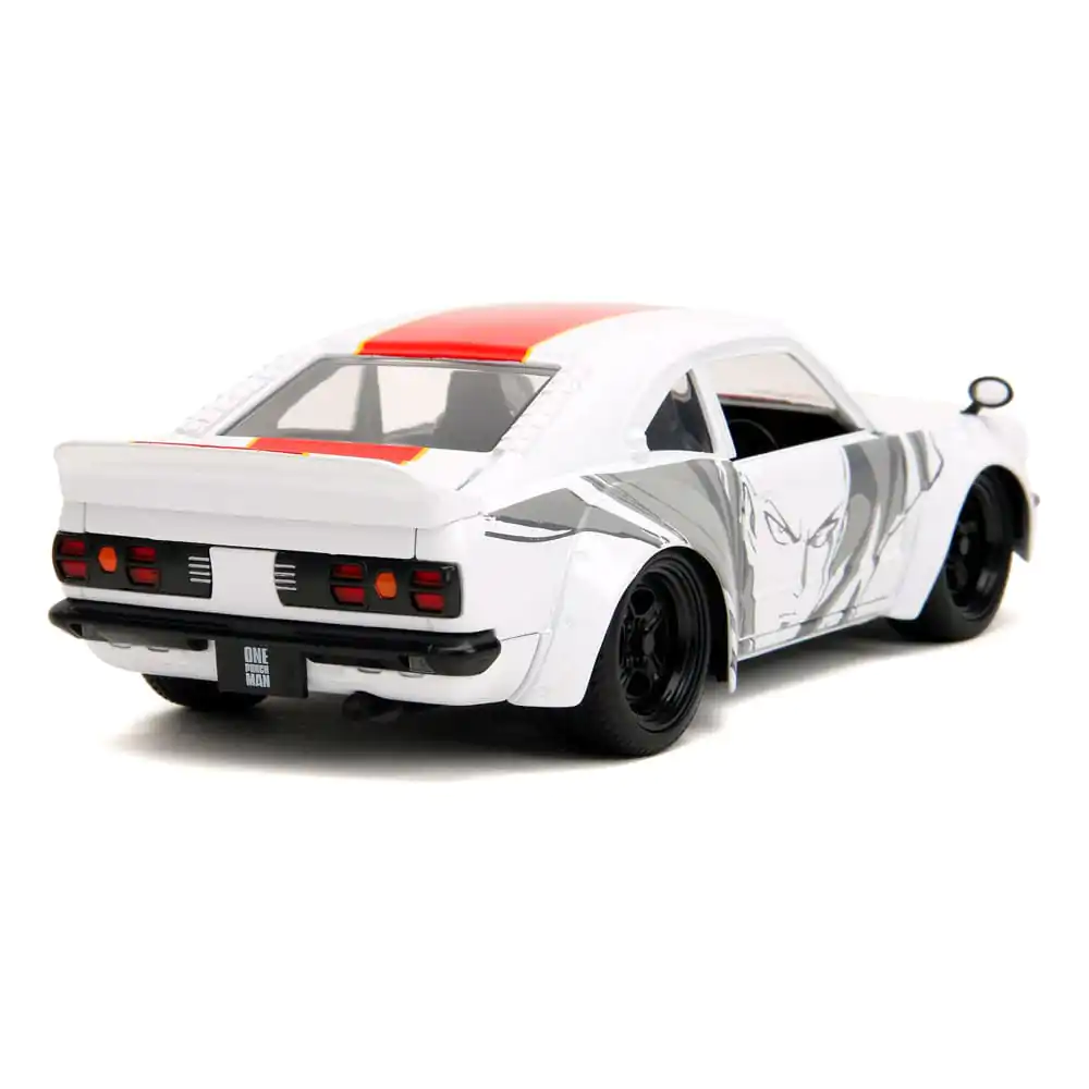 One Punch Man model iz tlačno litega materiala 1/24 1974 Mazda RX-3 fotografija izdelka