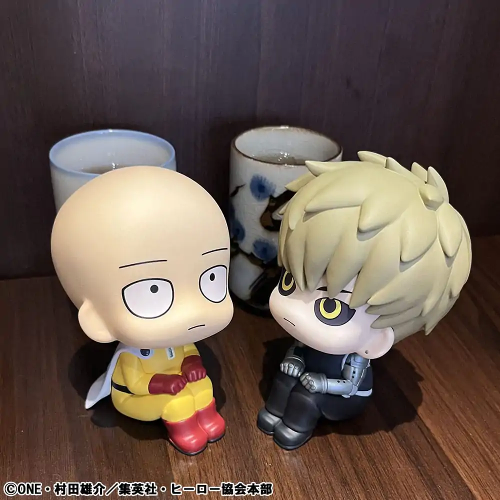 One Punch Man Look Up PVC Kip Saitama & Genos 11 cm (z darilom) fotografija izdelka