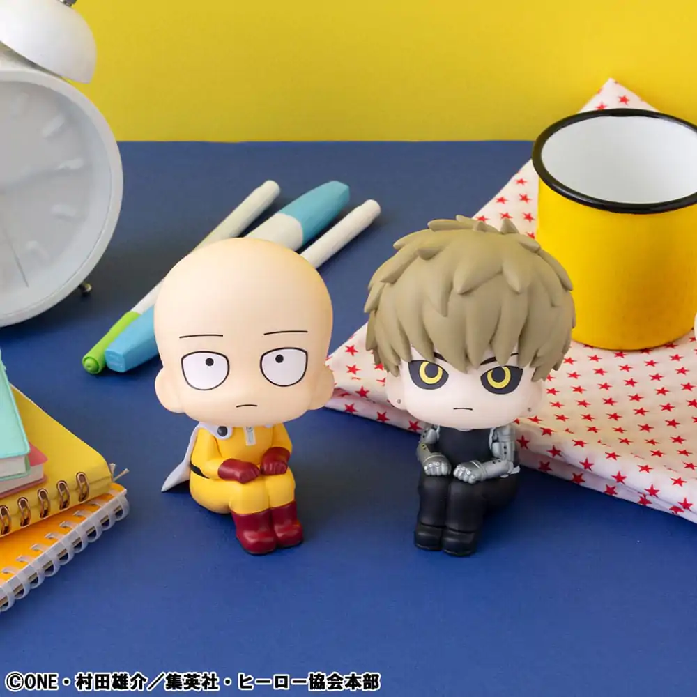 One Punch Man Look Up PVC Kip Saitama & Genos 11 cm (z darilom) fotografija izdelka