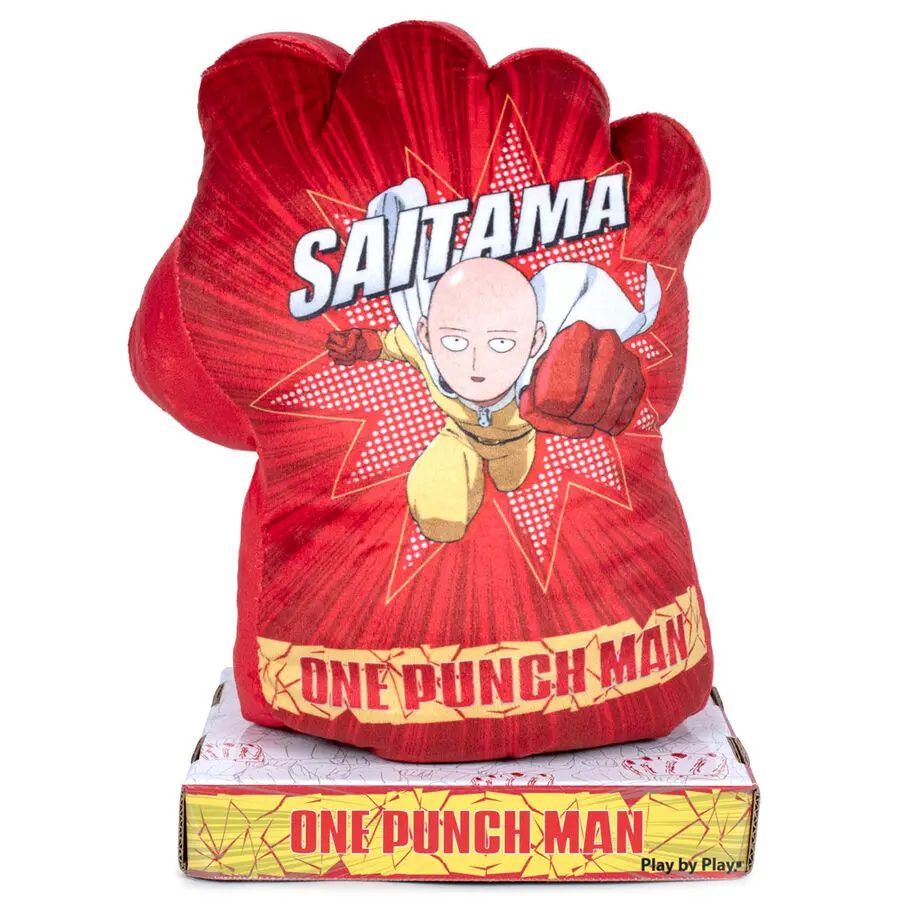 One Punch Man Saitama rokavica plišasta igrača 25 cm fotografija izdelka