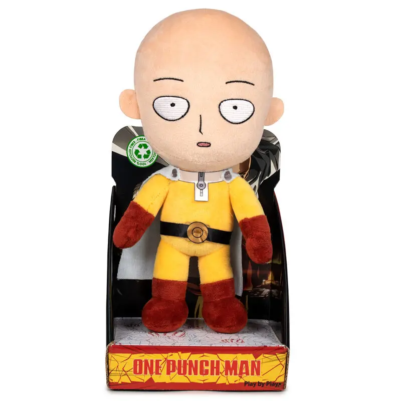 One Punch Man Saitama plišasta igrača 27 cm fotografija izdelka