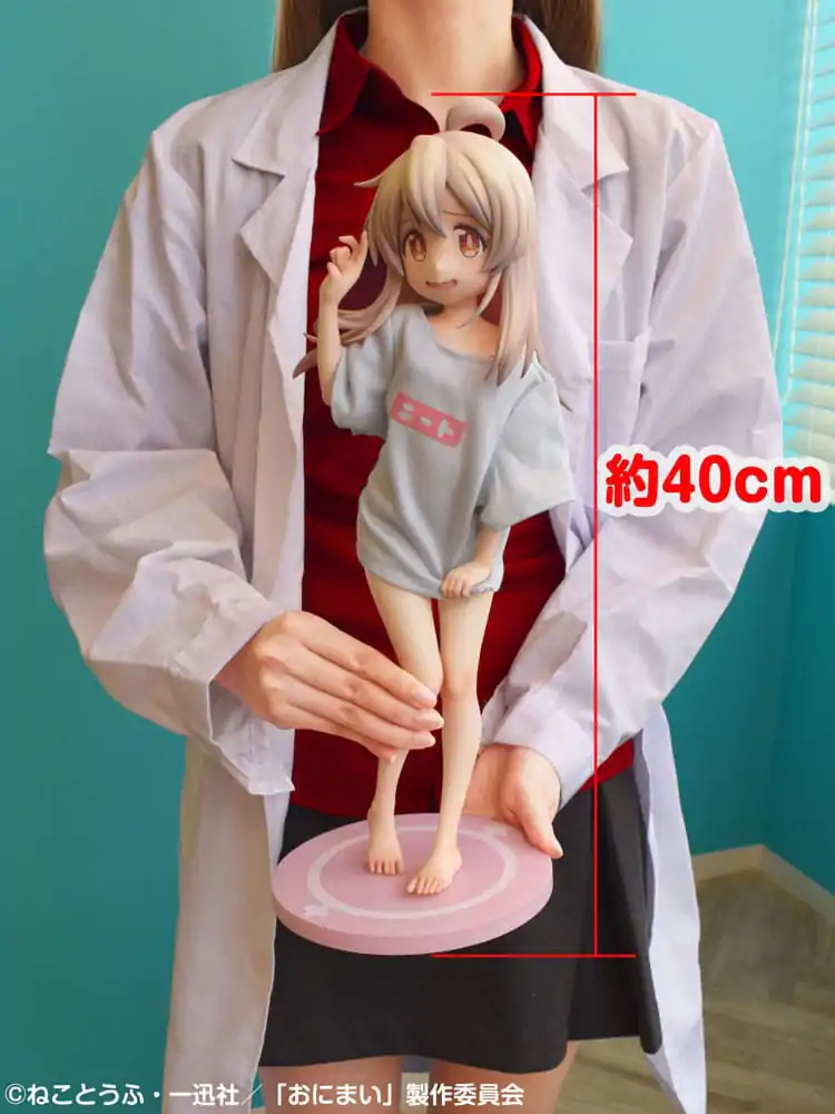 Onimai: I´m Now Your Sister! PVC Kip 1/4 Mahiro Oyama Neet T-Shirt Ver. 40 cm fotografija izdelka