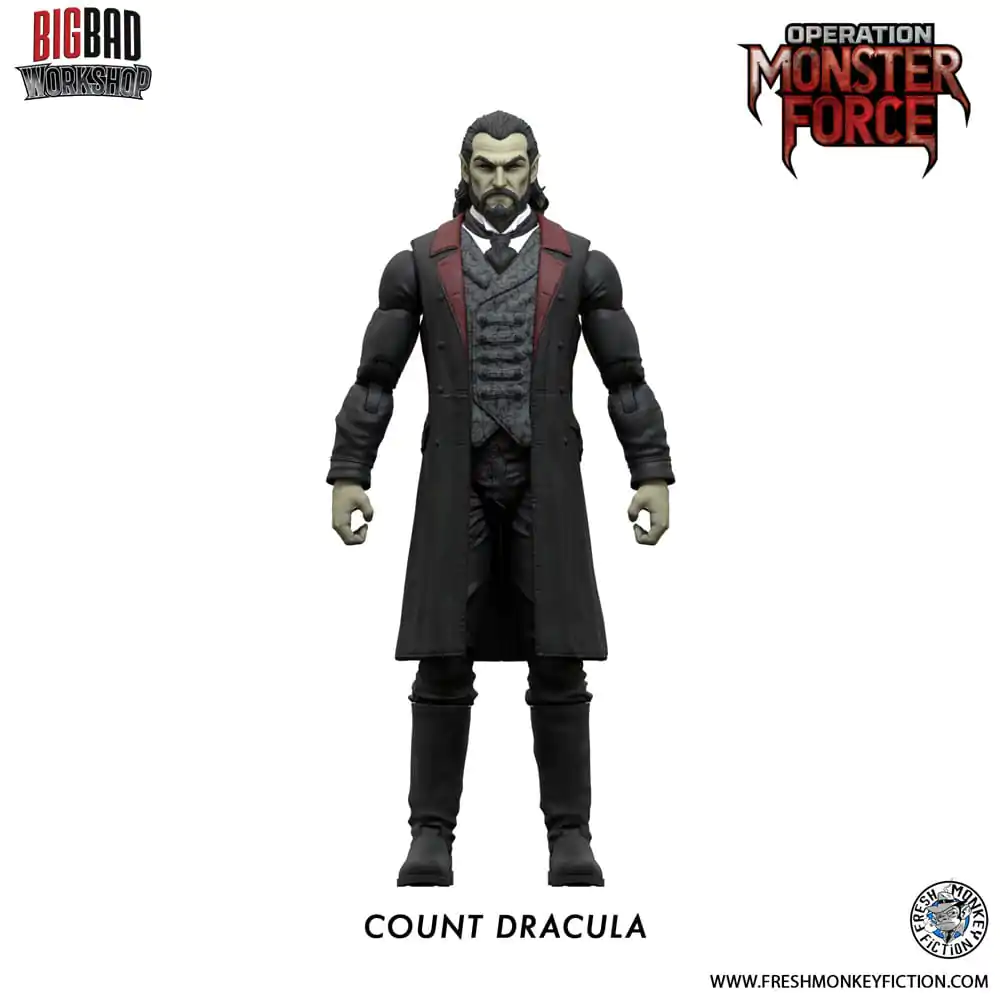 Akcijska figura Operation: Monster Force 1/12 Grof Dracula 15 cm fotografija izdelka