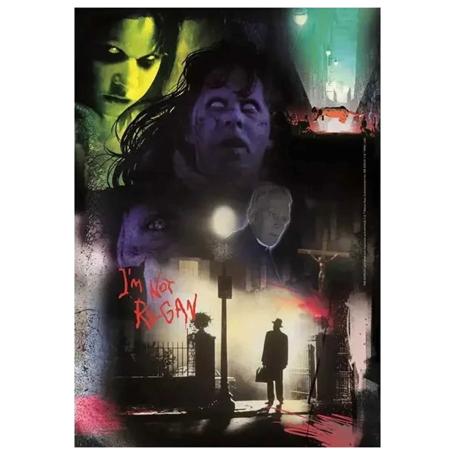 The Exorcist Horror 1000-delna kompaktna sestavljanka fotografija izdelka