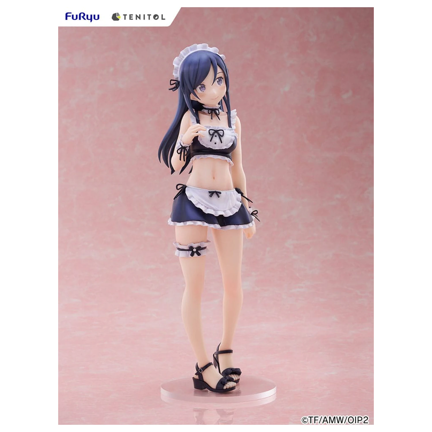 Ore no Imouto ga Konna ni Kawaii Wake ga Nai. Tenitol Visok PVC kip Aragaki Ayase kopalke služkinja Ver. 30 cm fotografija izdelka