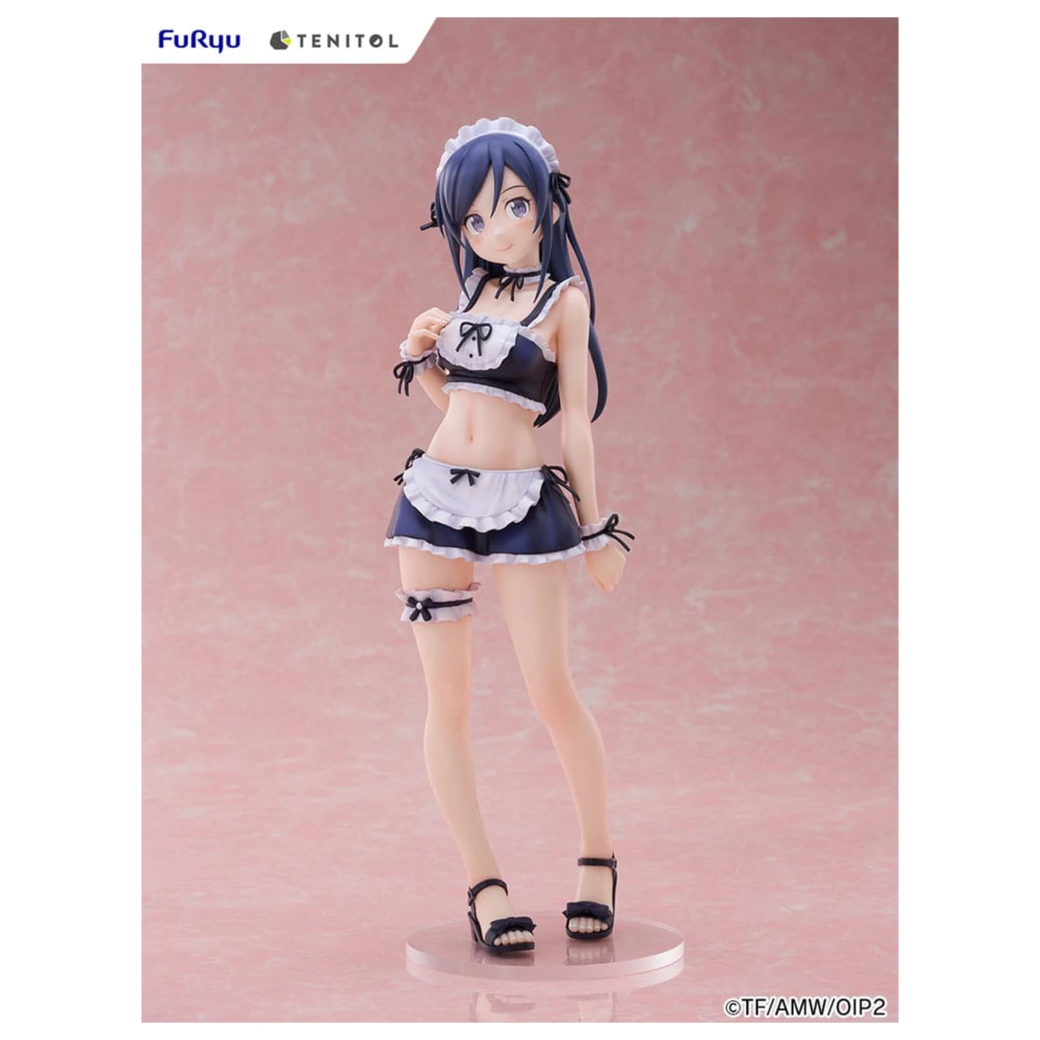 Ore no Imouto ga Konna ni Kawaii Wake ga Nai. Tenitol Visok PVC kip Aragaki Ayase kopalke služkinja Ver. 30 cm fotografija izdelka