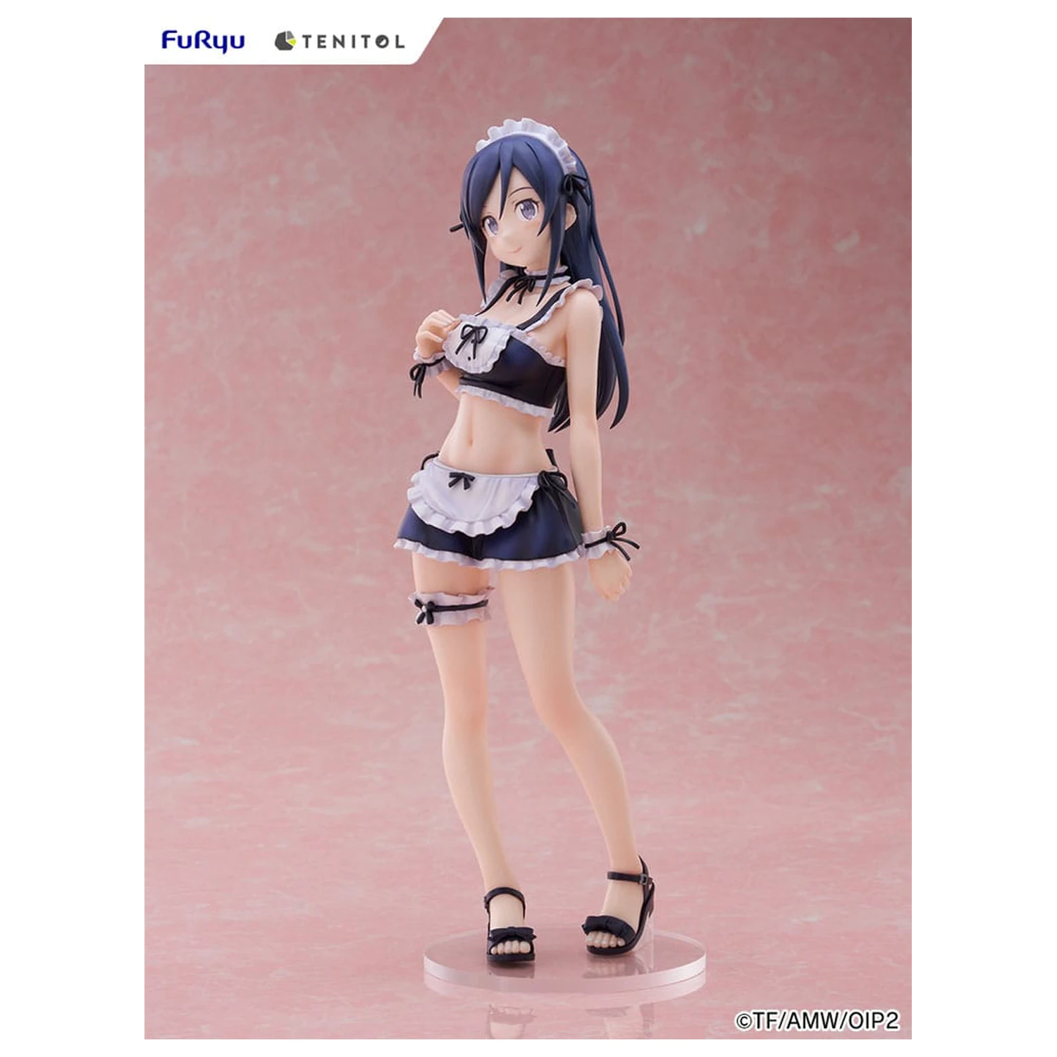 Ore no Imouto ga Konna ni Kawaii Wake ga Nai. Tenitol Visok PVC kip Aragaki Ayase kopalke služkinja Ver. 30 cm fotografija izdelka