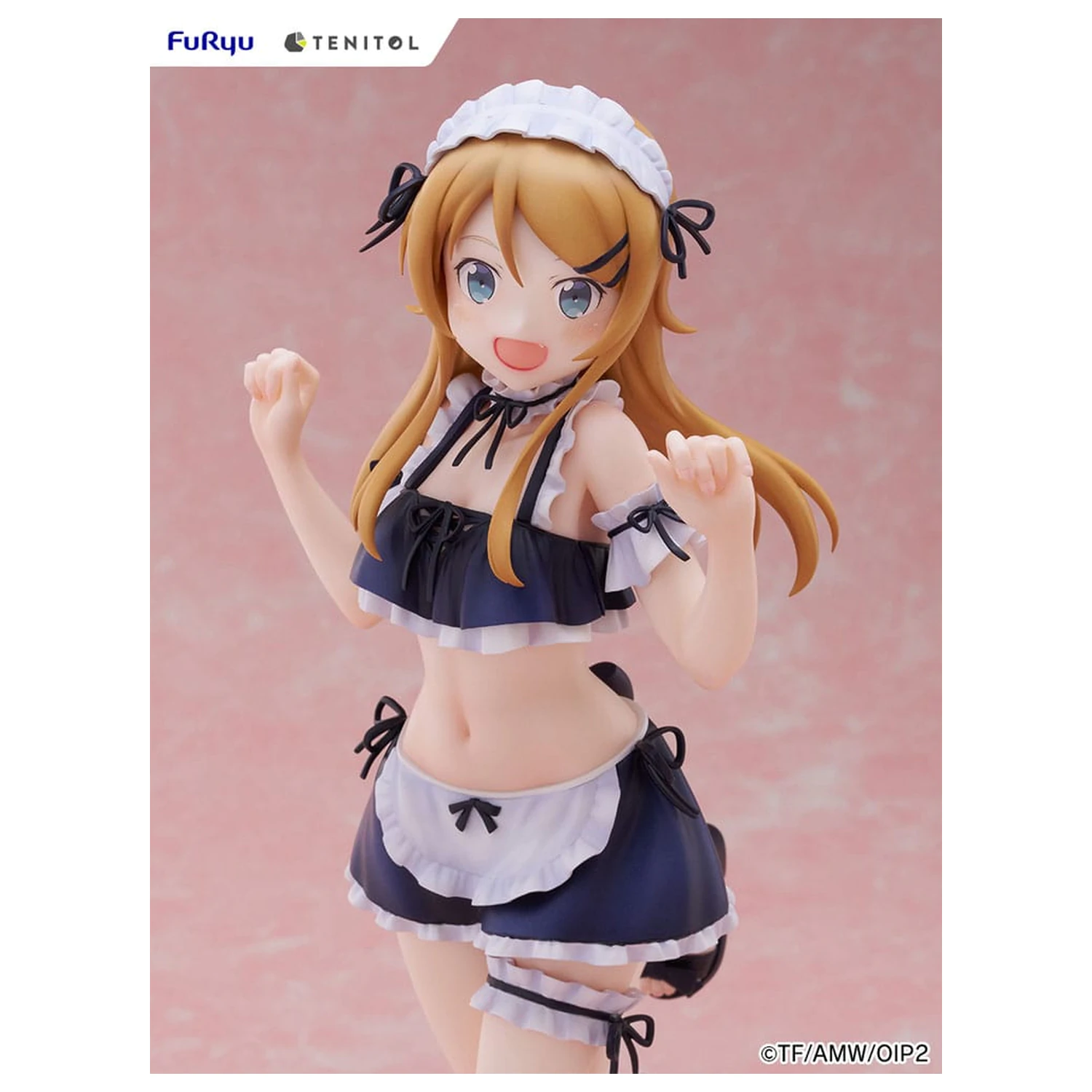 Ore no Imouto ga Konna ni Kawaii Wake ga Nai. Tenitol Tall PVC kip Kousaka Kirino kopalke služkinja Ver. 30 cm fotografija izdelka