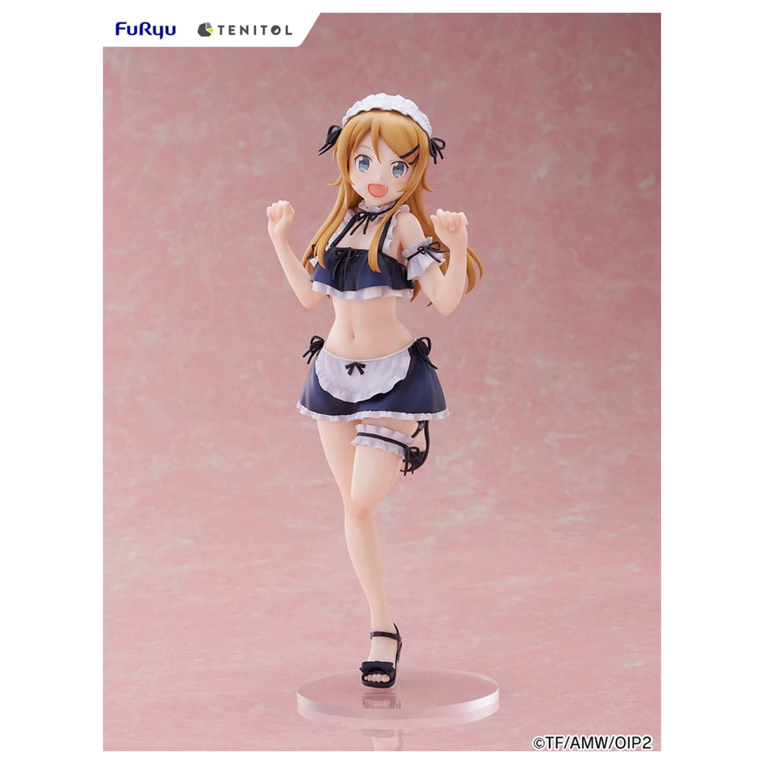 Ore no Imouto ga Konna ni Kawaii Wake ga Nai. Tenitol Tall PVC kip Kousaka Kirino kopalke služkinja Ver. 30 cm fotografija izdelka