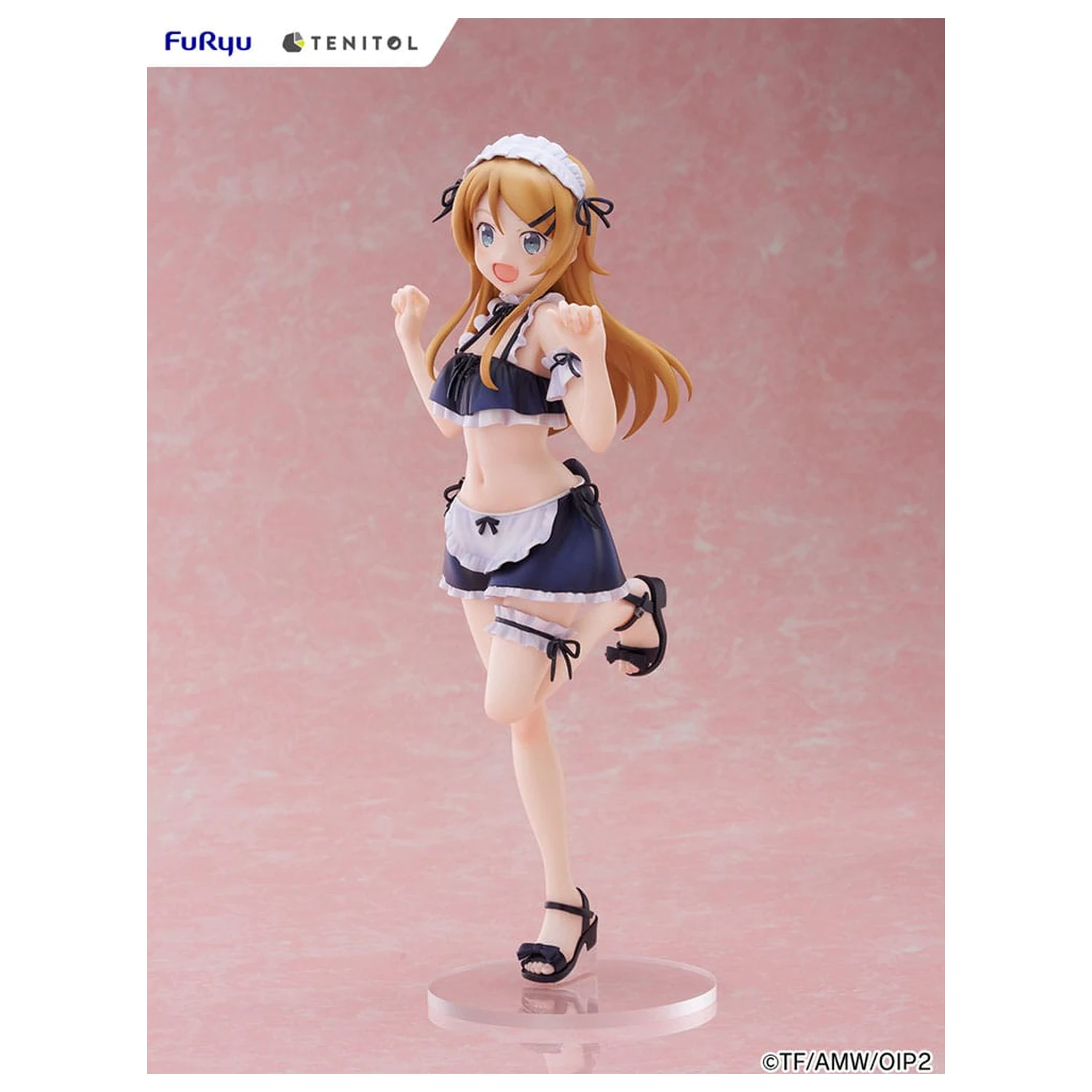 Ore no Imouto ga Konna ni Kawaii Wake ga Nai. Tenitol Tall PVC kip Kousaka Kirino kopalke služkinja Ver. 30 cm fotografija izdelka