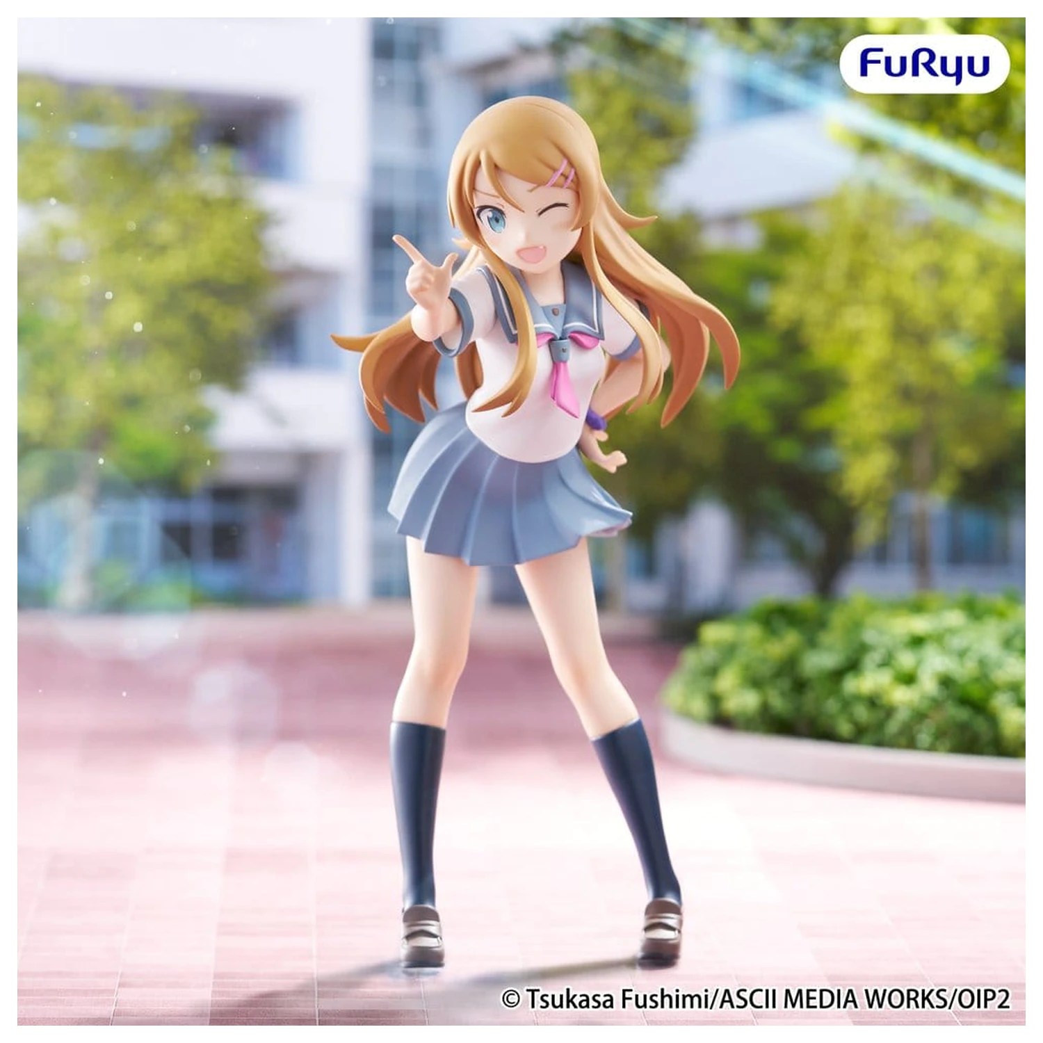 Oreimo 2 Muchute PVC figura Kirino Kousaka 19 cm fotografija izdelka