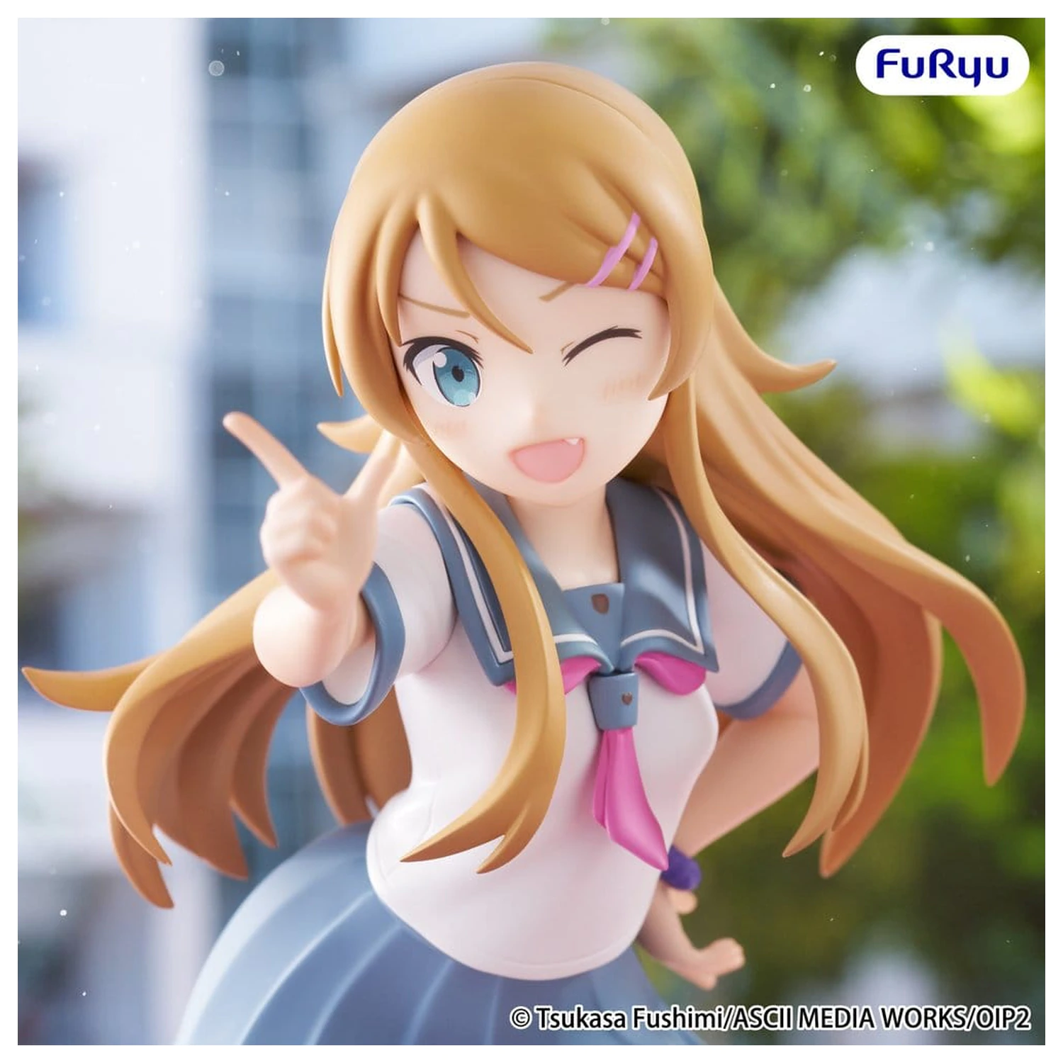 Oreimo 2 Muchute PVC figura Kirino Kousaka 19 cm fotografija izdelka