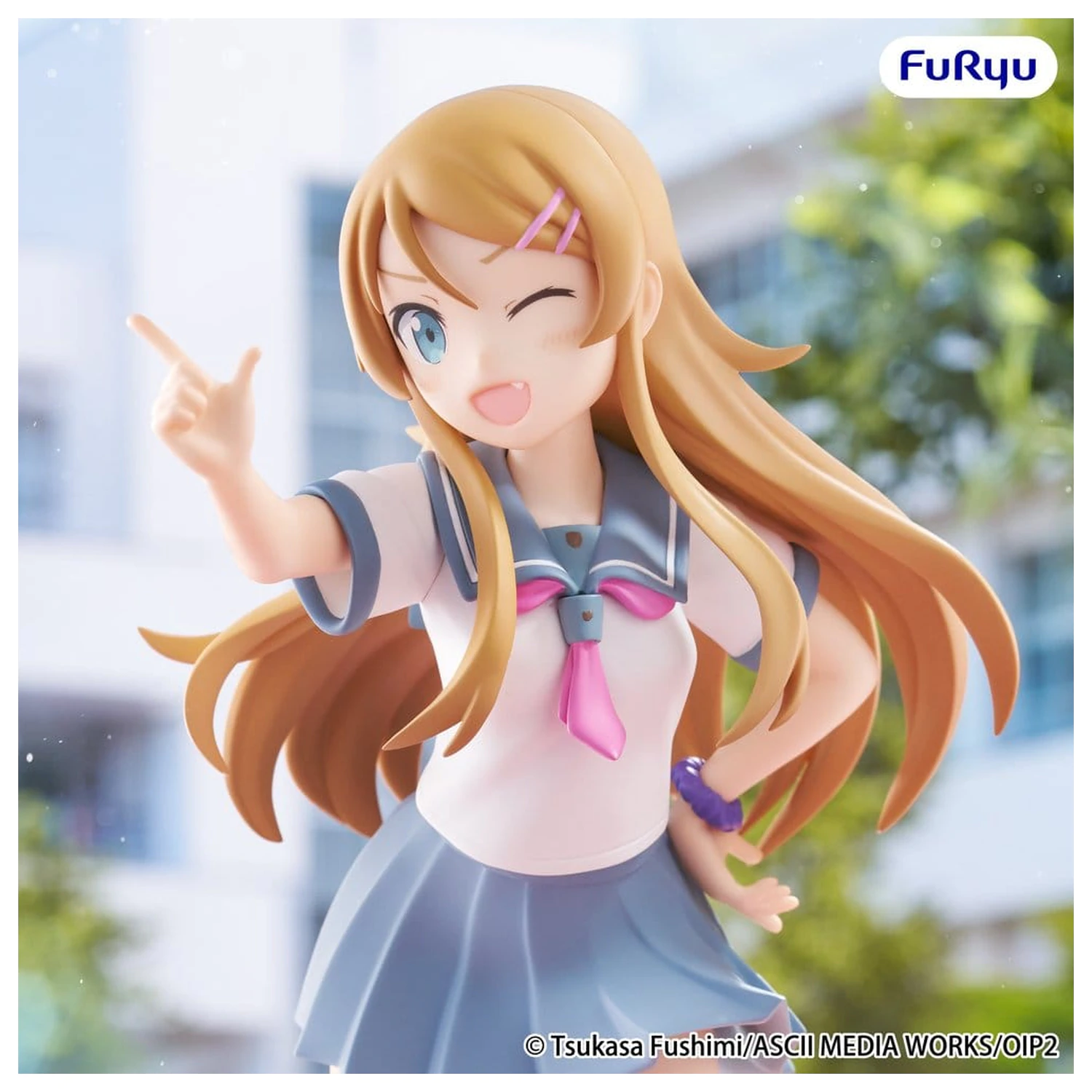 Oreimo 2 Muchute PVC figura Kirino Kousaka 19 cm fotografija izdelka