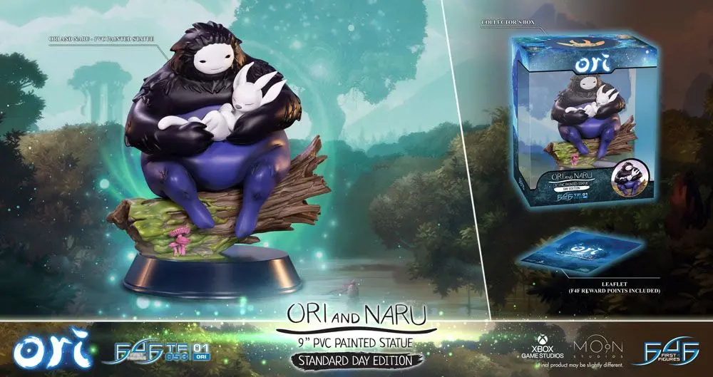 Ori and the Blind Forest PVC Kip Ori & Naru Standard Day Edition 22 cm fotografija izdelka