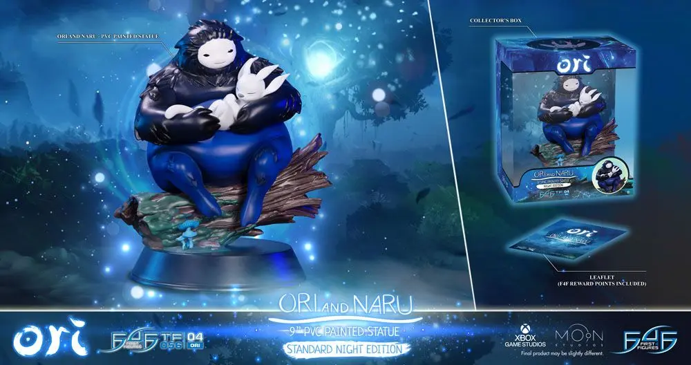 Ori and the Blind Forest PVC Kip Ori & Naru Standard Night Edition 22 cm fotografija izdelka