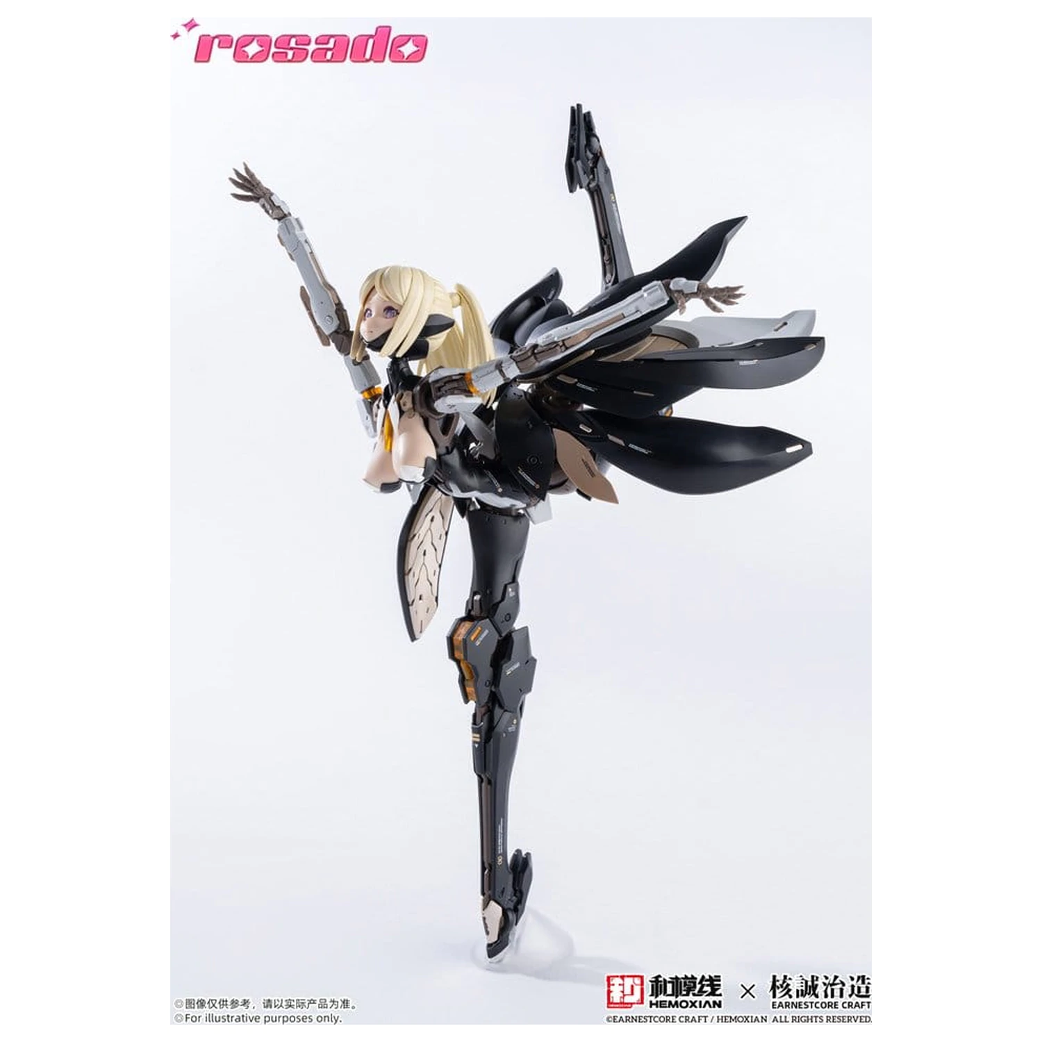 Original Character plastični komplet 1/10 Rosado Project RS-03 Starflower Lily MK3 20 cm fotografija izdelka